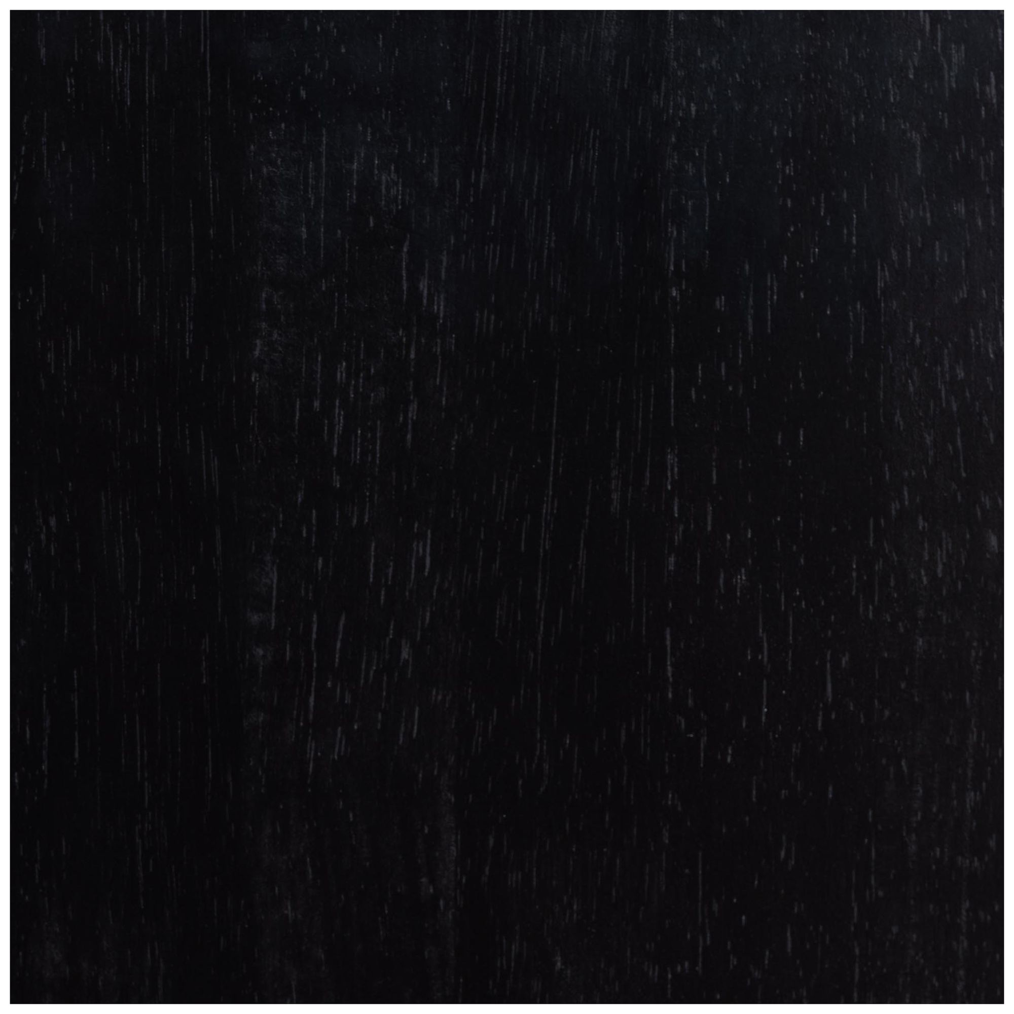 Baxton Studio Marisela Black Wood 6-Drawer Wood Dresser with Gold Handles