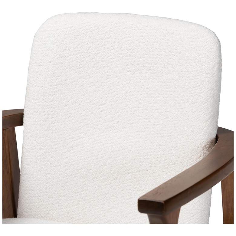 Image 5 Baxton Studio Miyagi Boucle Upholstered Dining Chair Set of 2- Armchair more views