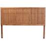 Thumbnail4 of Baxton Studio Monroe Ash Walnut Rubberwood King Headboard more views
