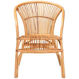 Image5 of Baxton Studio Murai Natural Brown Dining Chair more views
