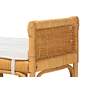 4_Baxton Studio Nairi Modern Bohemian Natural Brown Rattan Bench more views