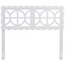 3_Baxton Studio Nansen Wood Headboard - Adjustable Height, Full, White more views