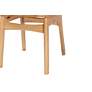 4_Baxton Studio Nenet Oak Brown Wood Dining Chairs Set of 2 more views
