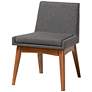 6_Baxton Studio Nexus Dark Gray Fabric 5-Piece Dining Set more views