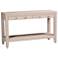 Baxton Studio Nira Faux Shagreen Console Table - Accent Display Piece