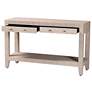 3_Baxton Studio Nira Faux Shagreen Console Table - Accent Display Piece more views