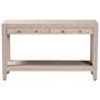 4_Baxton Studio Nira Faux Shagreen Console Table - Accent Display Piece more views