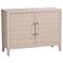 Baxton Studio Nira Faux Shagreen Storage Cabinet - 2-Door Accent Sideboard