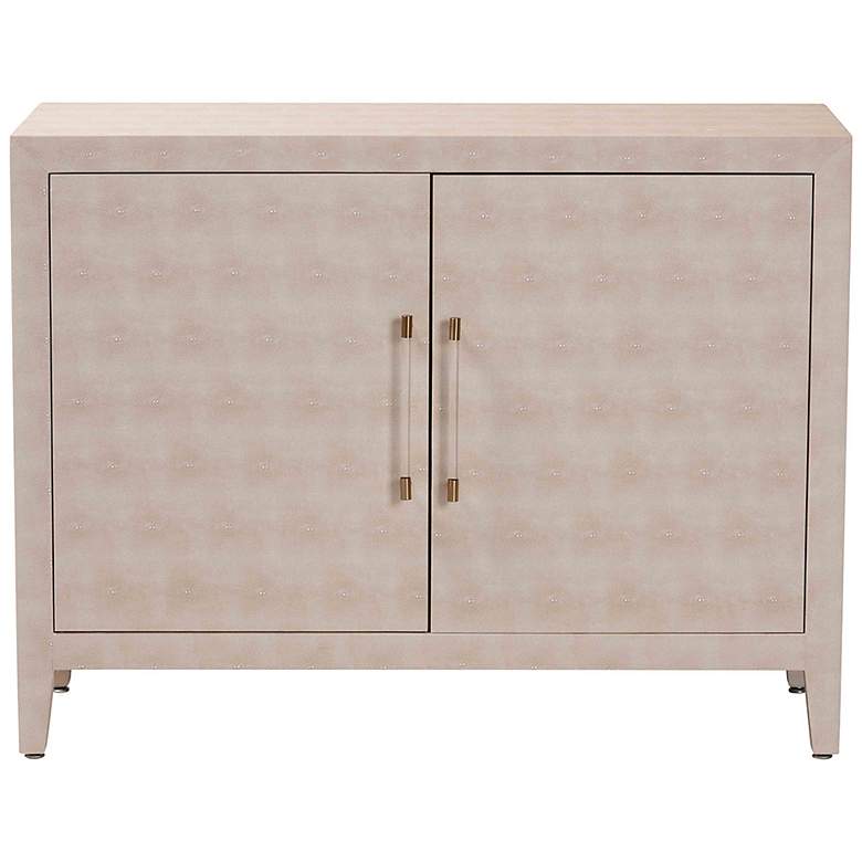 Image 4 Baxton Studio Nira Faux Shagreen Storage Cabinet - 2-Door Accent Sideboard more views
