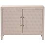 4_Baxton Studio Nira Faux Shagreen Storage Cabinet - 2-Door Accent Sideboard more views