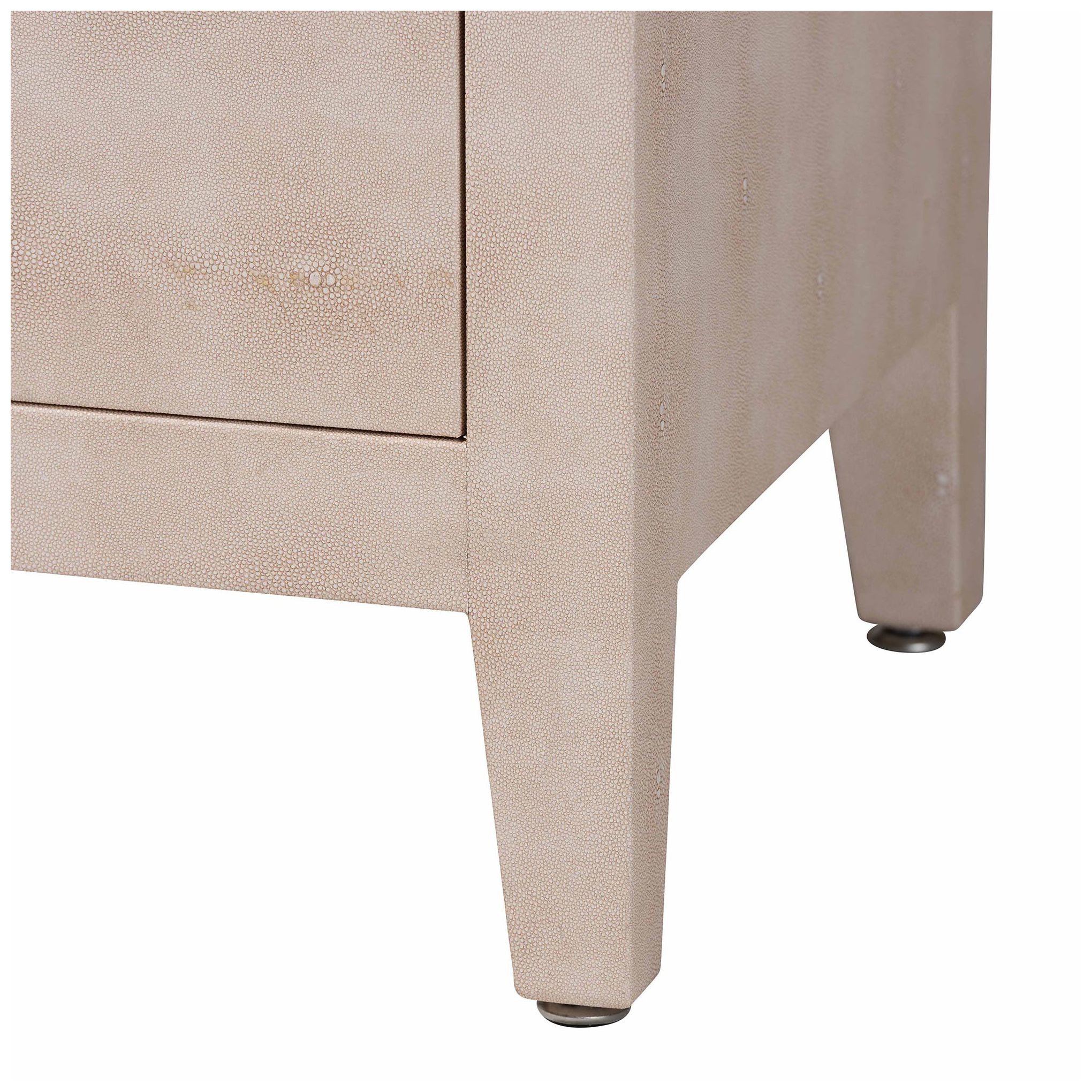 Baxton Studio Nira Faux Shagreen Storage Cabinet - 2-Door Accent Sideboard