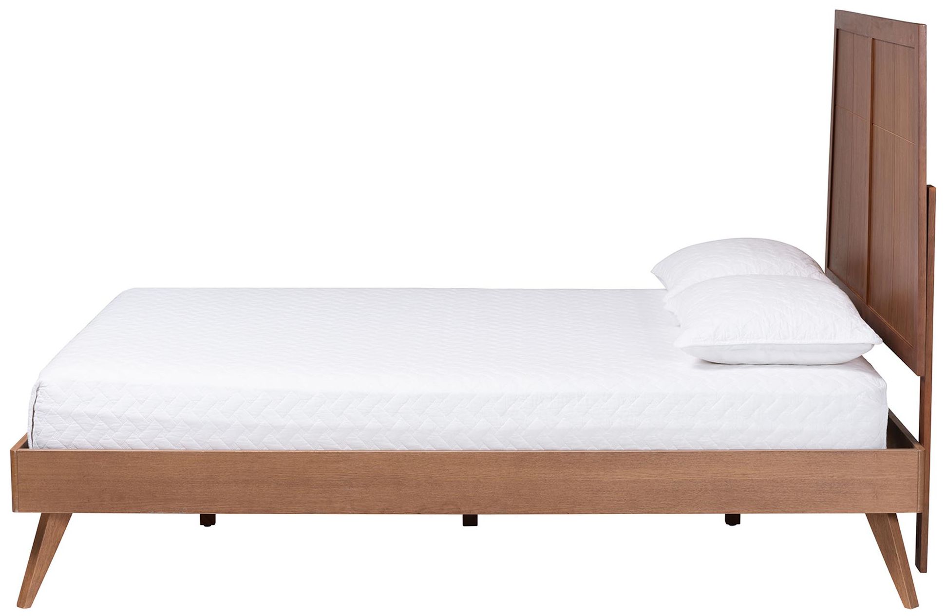 Image 3 Baxton Studio Noela Platform Bed with Panel Headboard, King more views