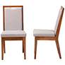 7_Baxton Studio Octavia 17 3/4" Wide Gray Fabric Dining Chairs Set of 2 more views