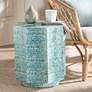 1_Baxton Studio Olesia 17 1/4"W Blue Mother of Pearl End Table
