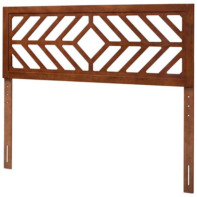 Image 1 Baxton Studio Olsen Wood Headboard - Panel with Adjustable Height, Queen