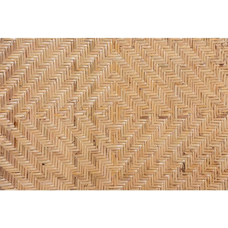 Image 4 Baxton Studio Osaka Natural Brown Rattan Dining Chair more views