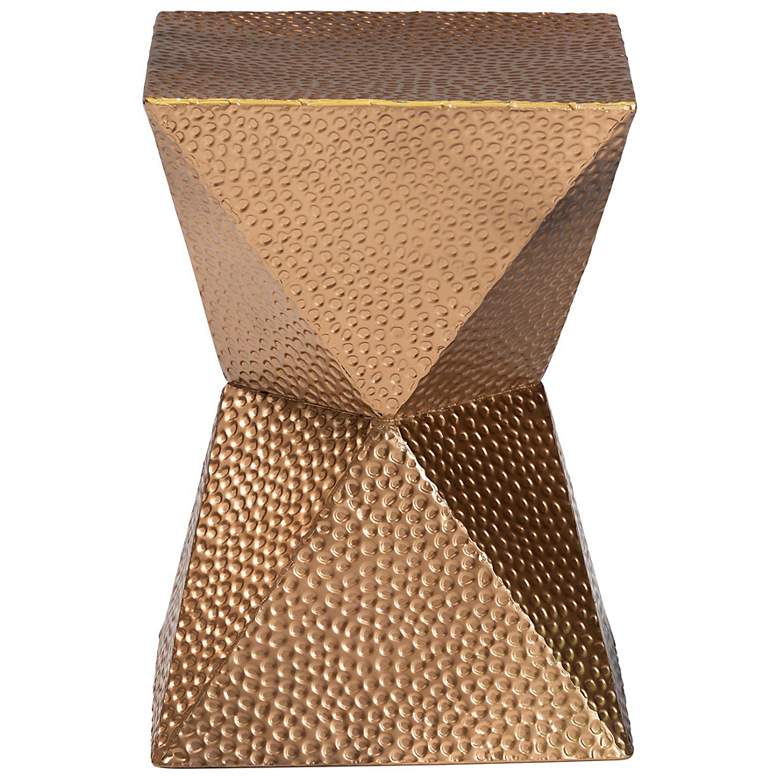 Image 4 Baxton Studio Pacey Textured Metal Accent Table more views