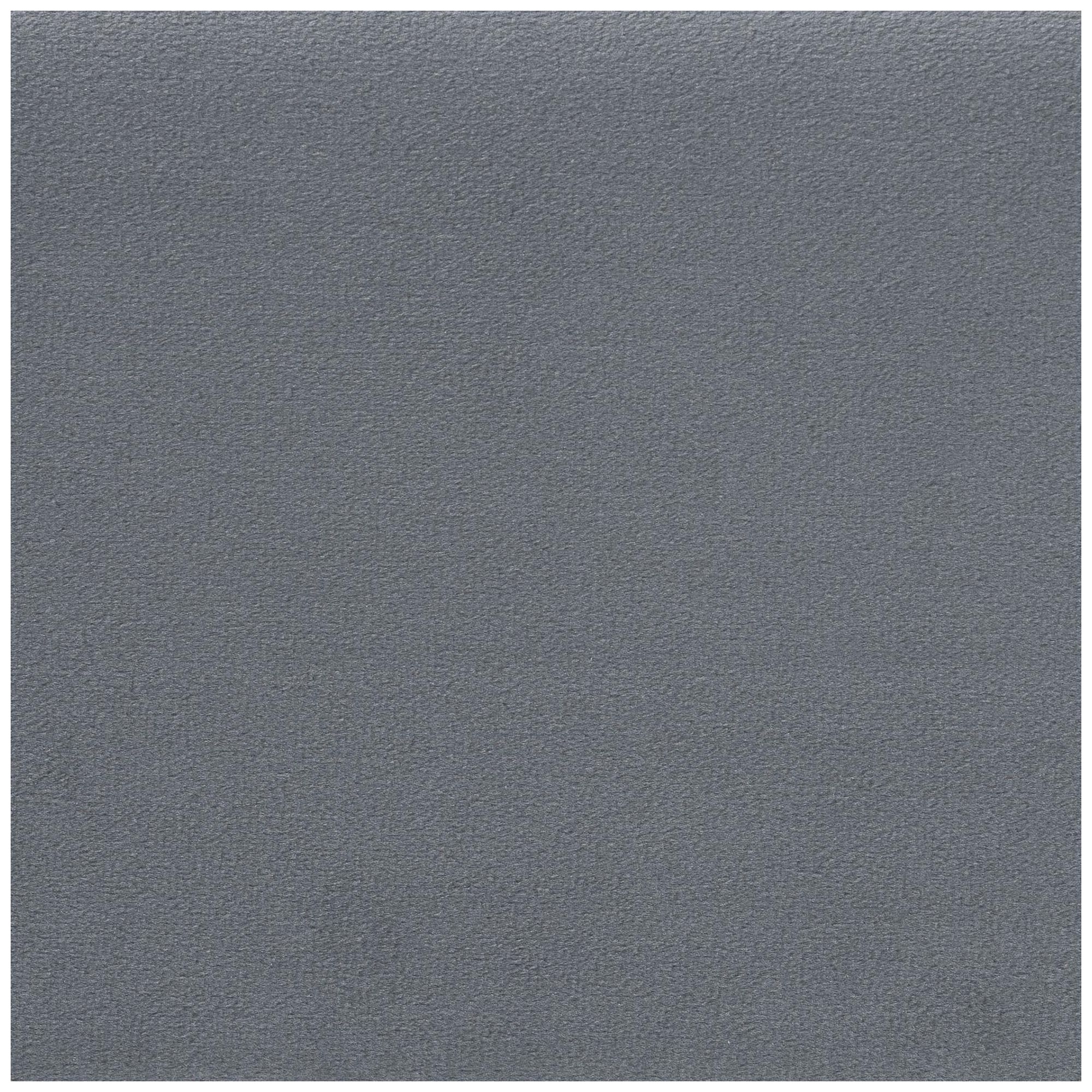 Baxton Studio Payne Modern Glam Grey Velvet and Dark Brown Wood Queen Bed