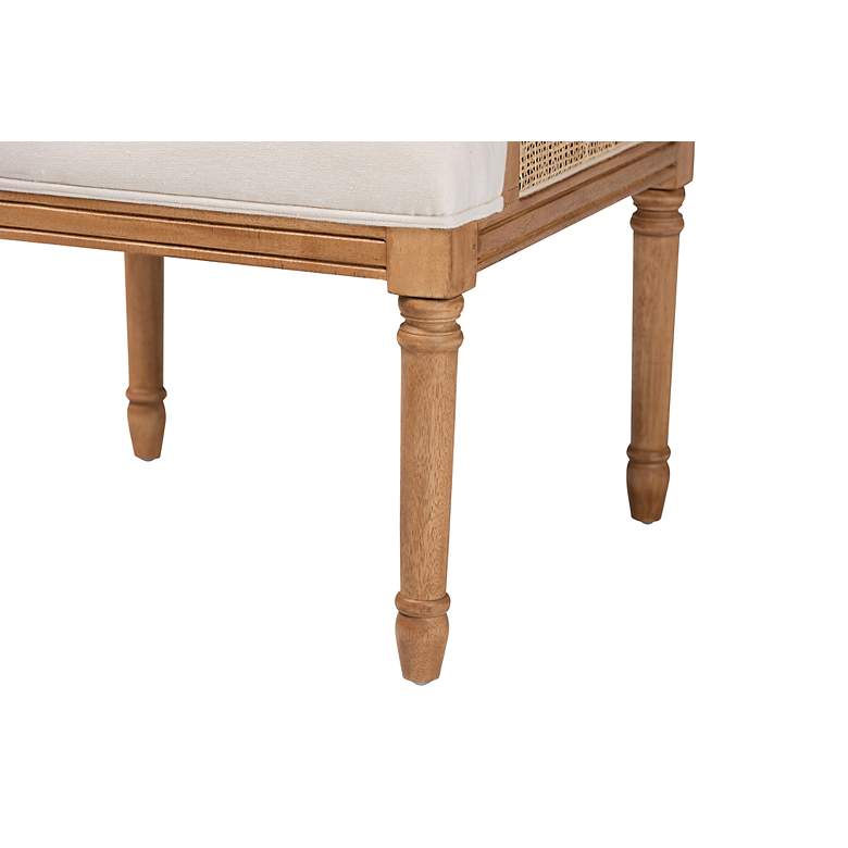 Image 4 Baxton Studio Rachana Honey Oak Wood Accent Chair more views