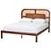 Baxton Studio Raewyn Wood Platform Bed - Low Profile Bed Frame, Queen