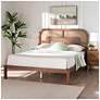 1_Baxton Studio Raewyn Wood Platform Bed - Low Profile Bed Frame, Queen