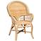 Baxton Studio Ratu Natural Brown Rattan Accent Chair
