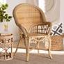 1_Baxton Studio Ratu Natural Brown Rattan Accent Chair