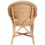 Baxton Studio Ratu Natural Brown Rattan Accent Chair