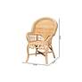 Baxton Studio Ratu Natural Brown Rattan Accent Chair