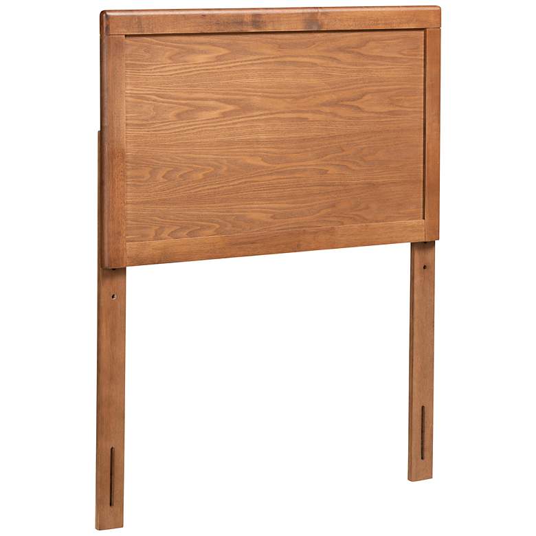 Image 2 Baxton Studio Raya Ash Walnut Rubberwood Twin Headboard