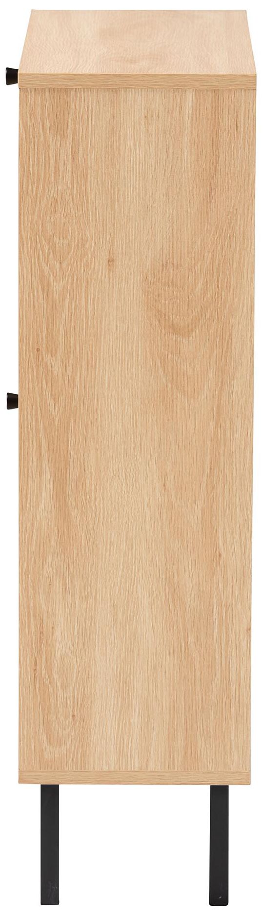 Image 5 Baxton Studio Remus Wood Shoe Cabinet - 12-Pair Shoe Storage Organizer more views