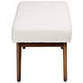 6_Baxton Studio Rika 48 1/2"W Cream Boucle Fabric Accent Bench more views