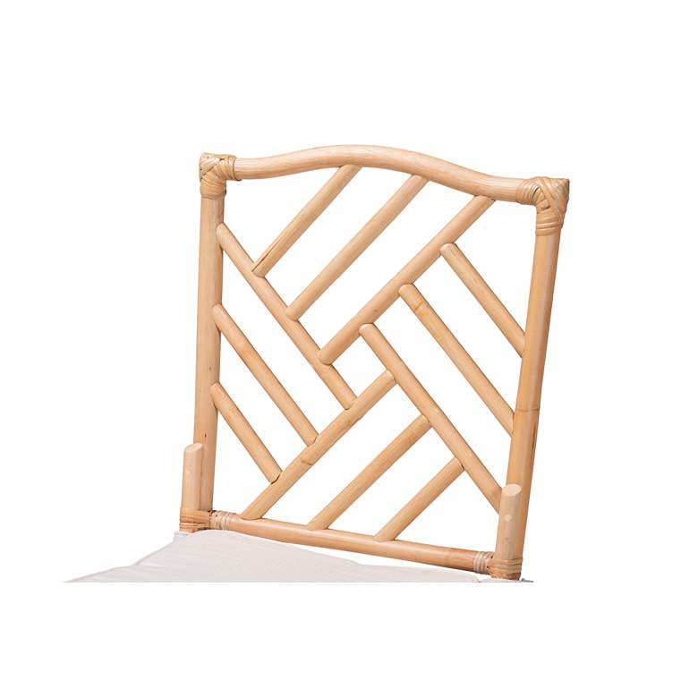 Image 3 Baxton Studio Rio Natural Rattan Dining Chair more views