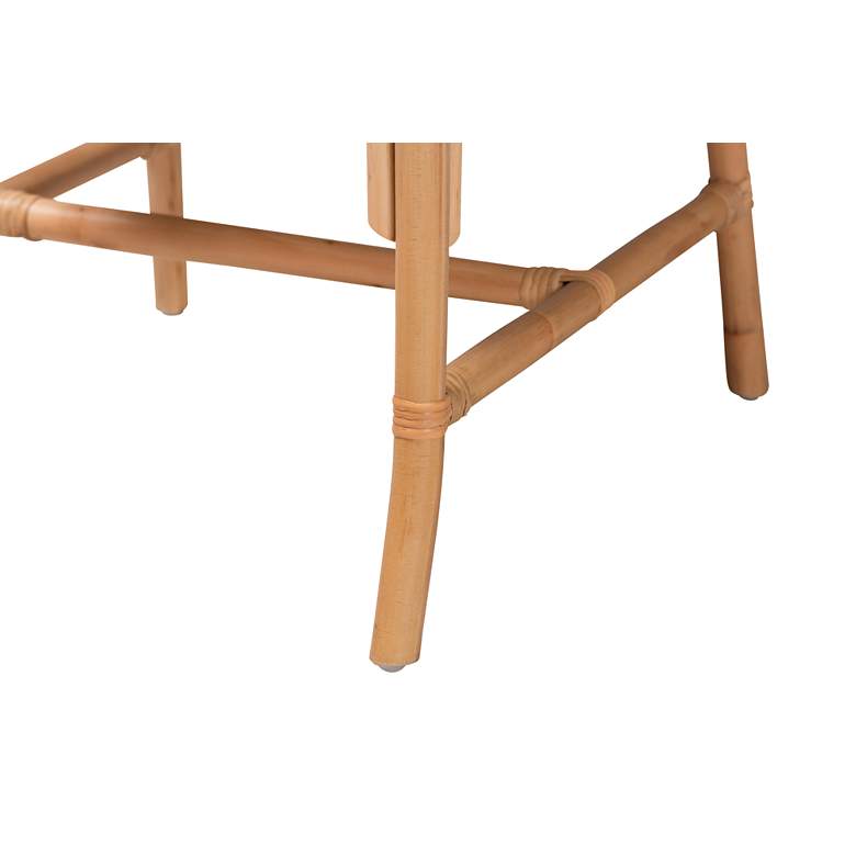 Image 4 Baxton Studio Rio Natural Rattan Dining Chair more views