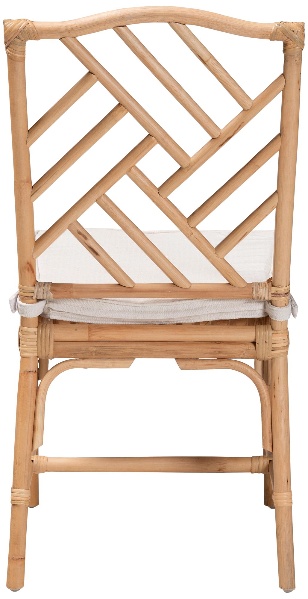Baxton Studio Rio Natural Rattan Dining Chair
