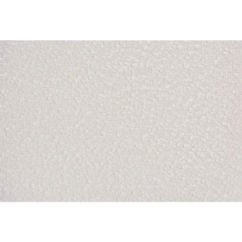Image 5 Baxton Studio Roxy Off-White Boucle Fabric Ottoman/Footstool more views