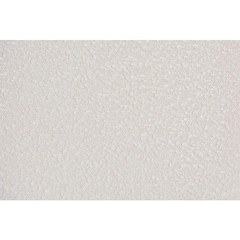 Image 5 Baxton Studio Roxy Off-White Boucle Fabric Ottoman/Footstool more views