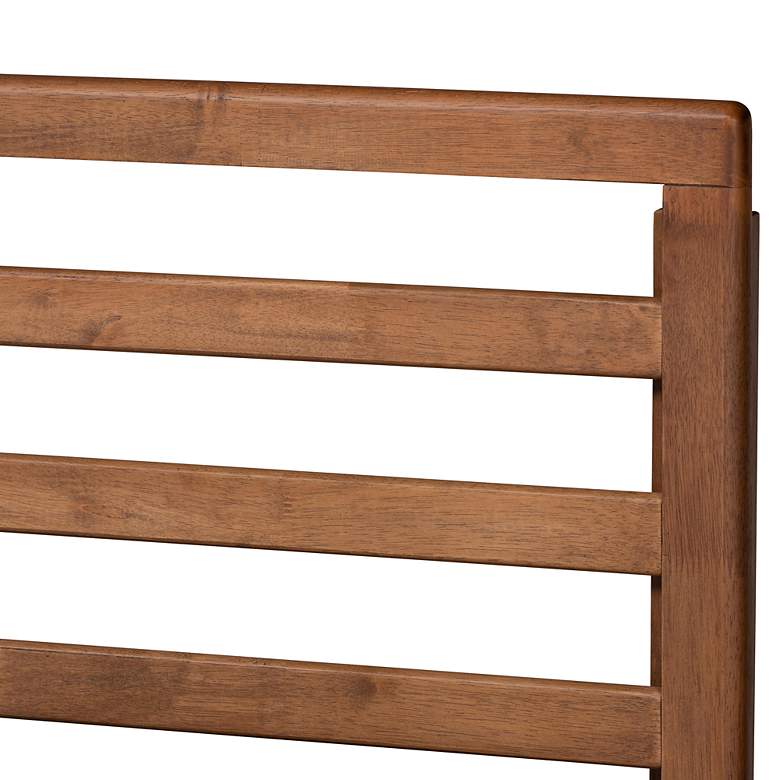 Image 4 Baxton Studio Ryo Walnut Brown Twin Size Platform Bed more views