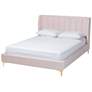 2_Baxton Studio Saverio Light Pink Fabric Upholstered Queen Size Platform Bed