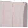 5_Baxton Studio Saverio Light Pink Fabric Upholstered Queen Size Platform Bed more views