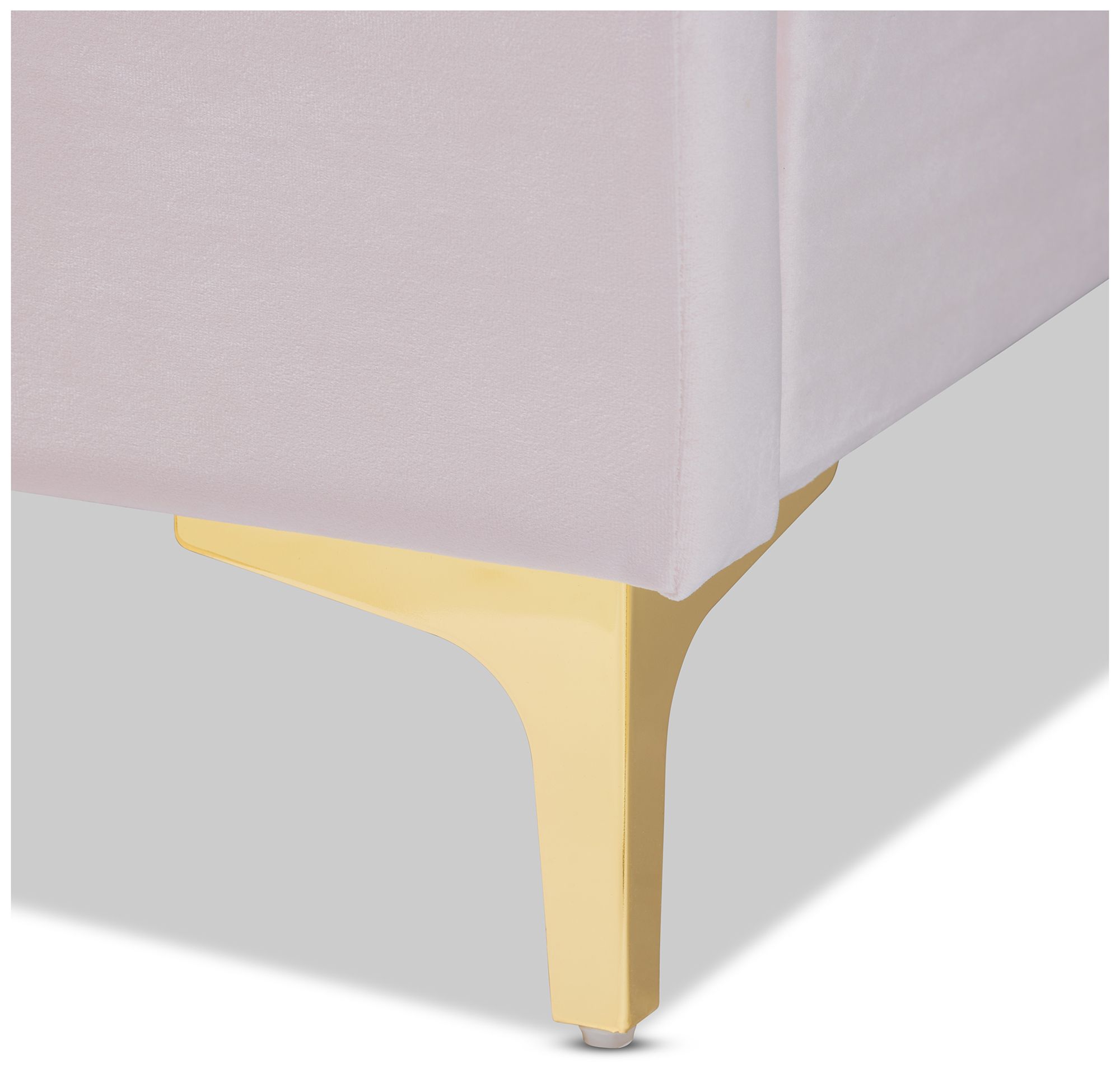 Image 6 Baxton Studio Saverio Light Pink Fabric Upholstered Queen Size Platform Bed more views