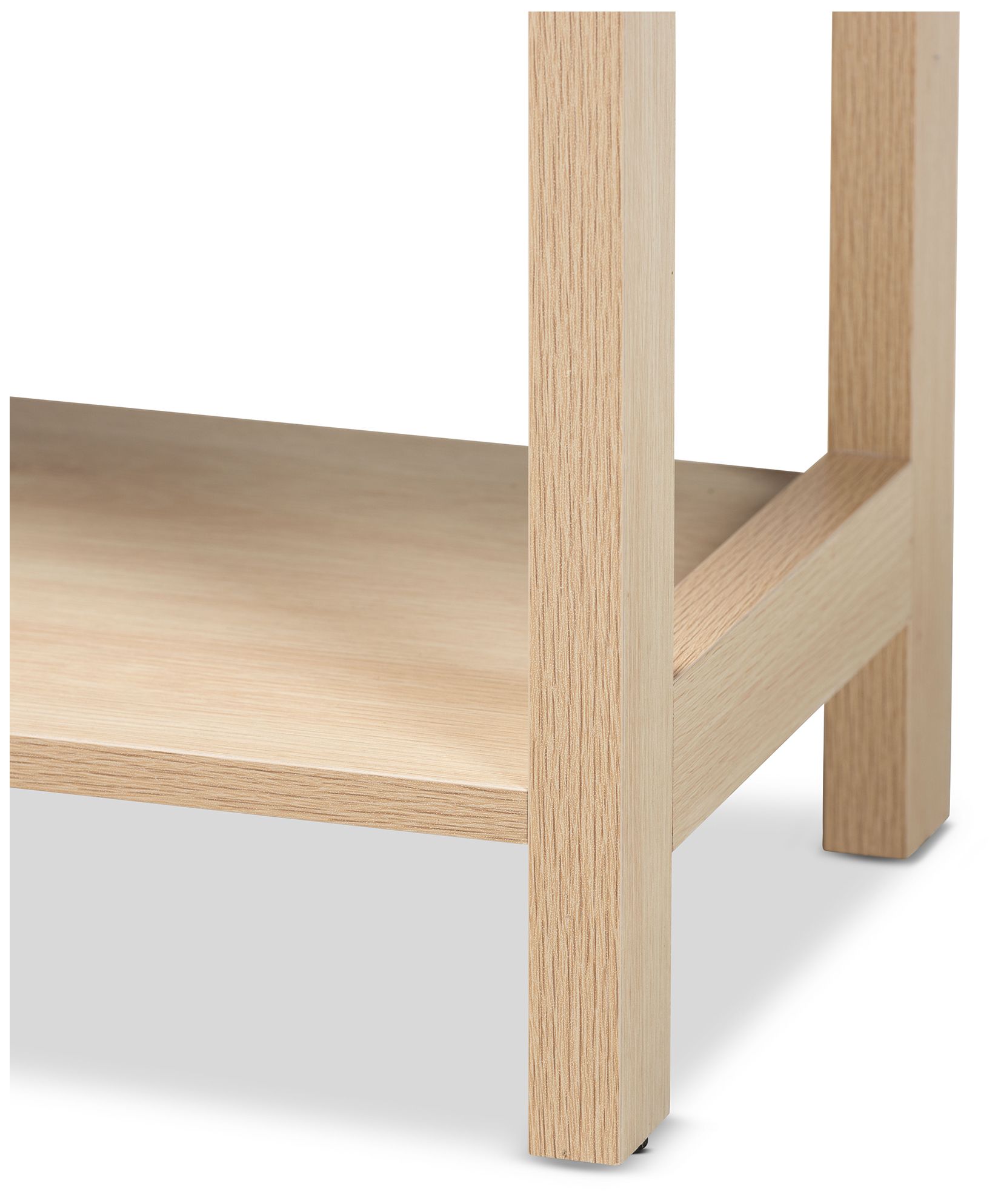 Image 7 Baxton Studio Sebille Wood 2-Drawer Console Table with Natural Rattan more views