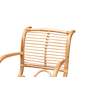 Thumbnail3 of Baxton Studio Seminyak Natural Brown Rattan Lounge Chair more views