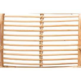 Image5 of Baxton Studio Seminyak Natural Brown Rattan Lounge Chair more views