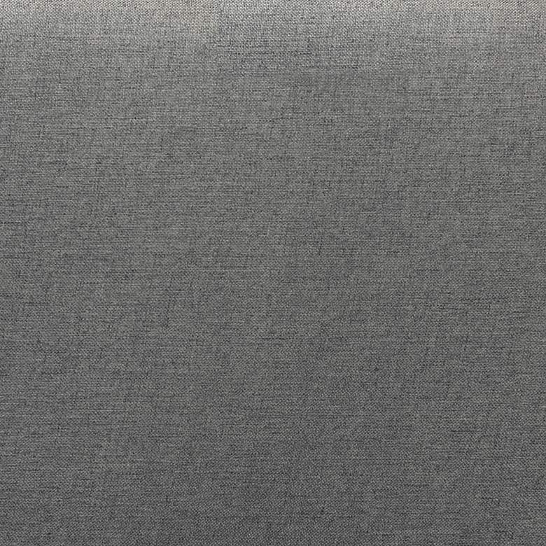 Image 5 Baxton Studio Seren Dark Gray Fabric Twin Size Platform Bed more views