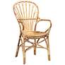 Thumbnail2 of Baxton Studio Sheraton Natural Rattan Armchair