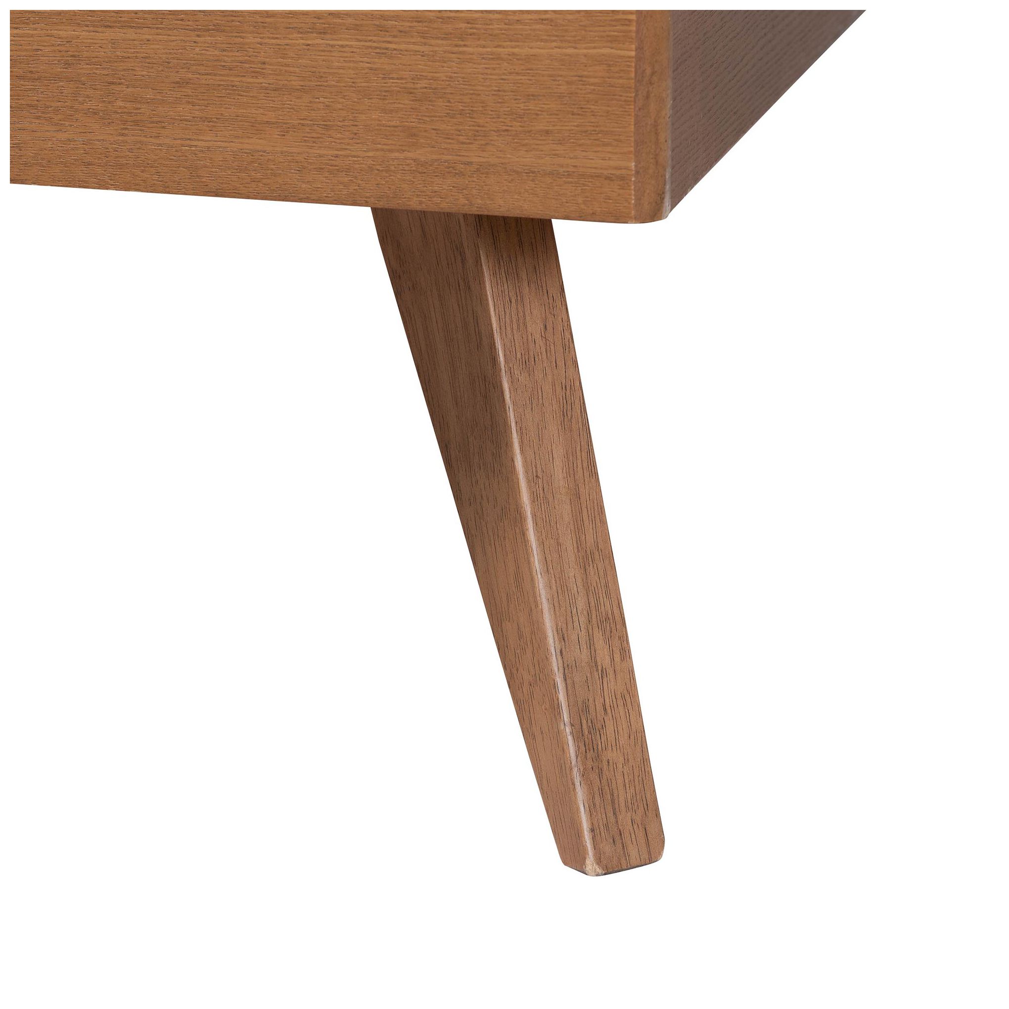 Image 6 Baxton Studio Shukura Platform Bed - Mid-Century Modern Bed, Queen more views