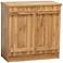 Baxton Studio Sorina 31 1/2"W Oak Brown 2-Door Shoe Cabinet