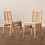 1_Baxton Studio Suci Natural Brown Rattan 2-Piece Dining Chair Set