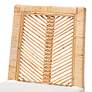 6_Baxton Studio Suci Natural Brown Rattan 2-Piece Dining Chair Set more views
